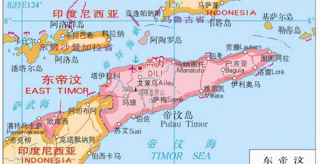 东帝汶位于亚洲哪里